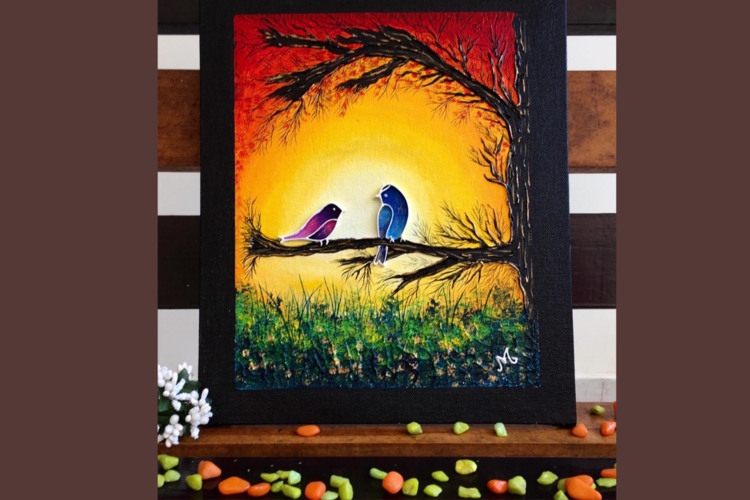 Book Canvas Painting Classes online on PiggyRide